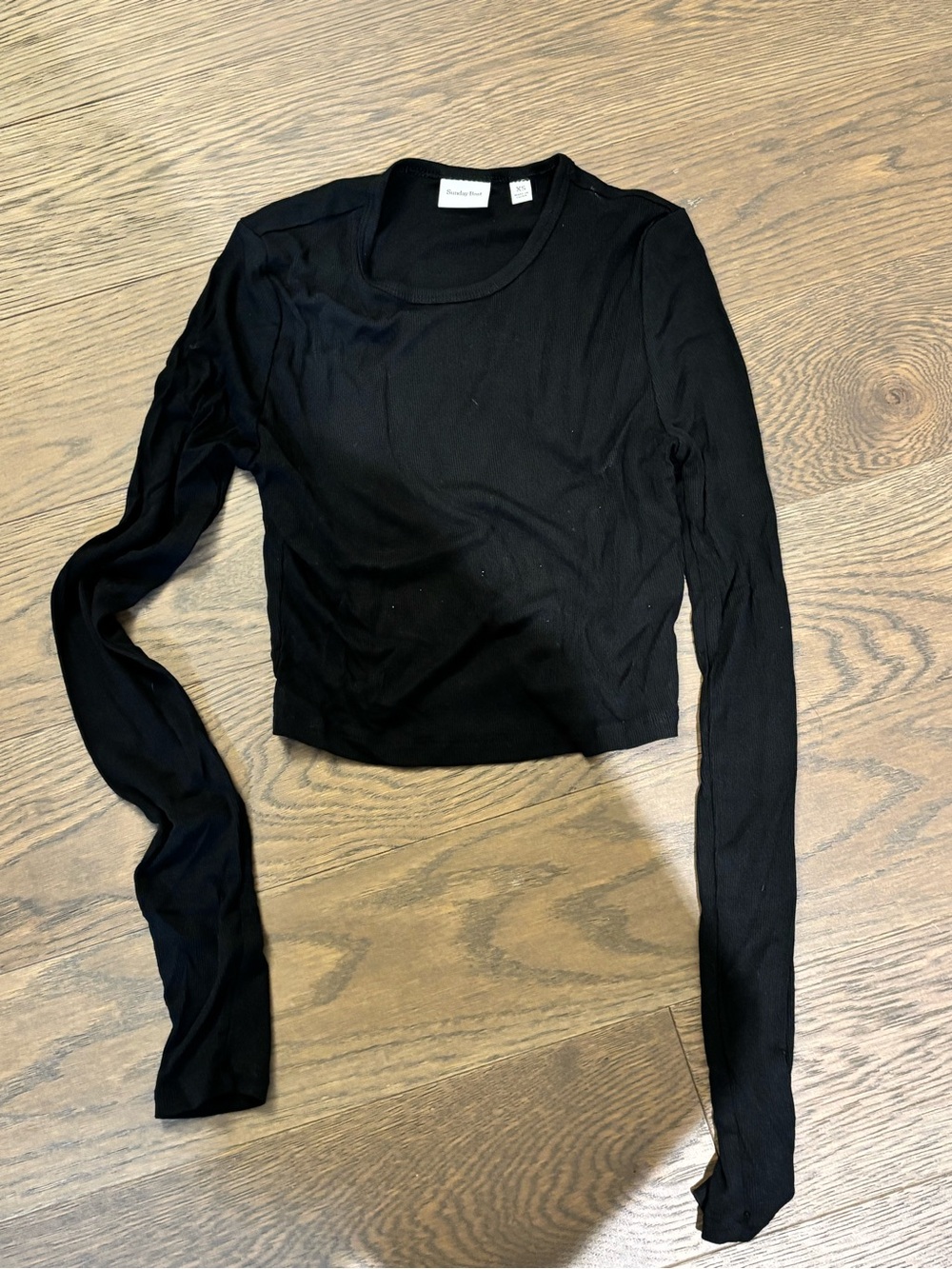 Sunday best cropped long sleeve